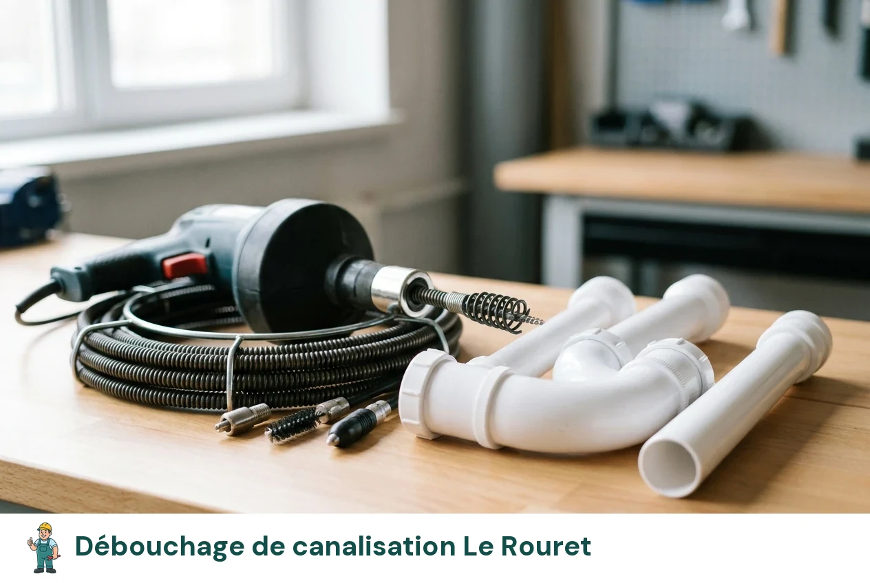 Débouchage de canalisation à Le Rouret