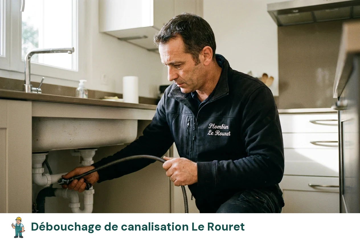 Débouchage de canalisation à Le Rouret