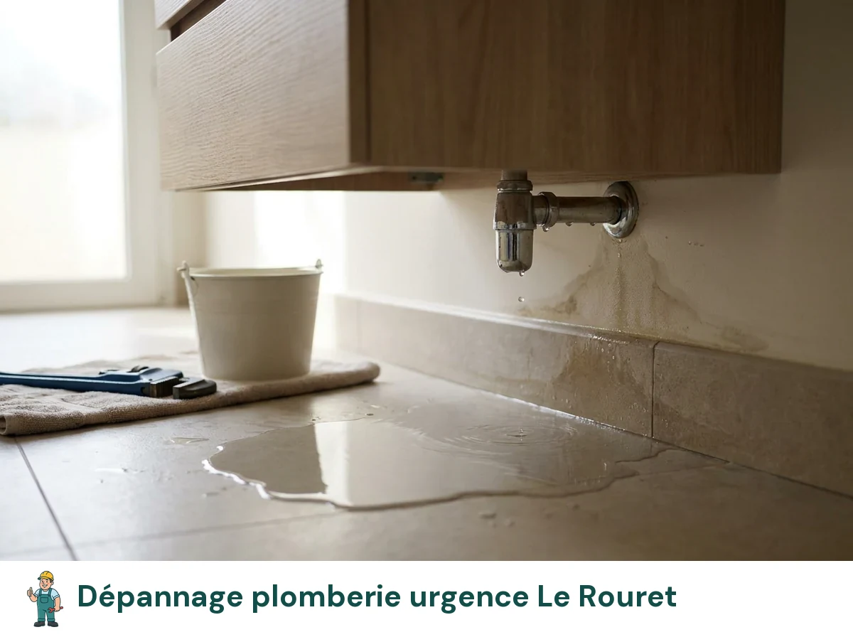 Dépannage plomberie urgence à Le Rouret