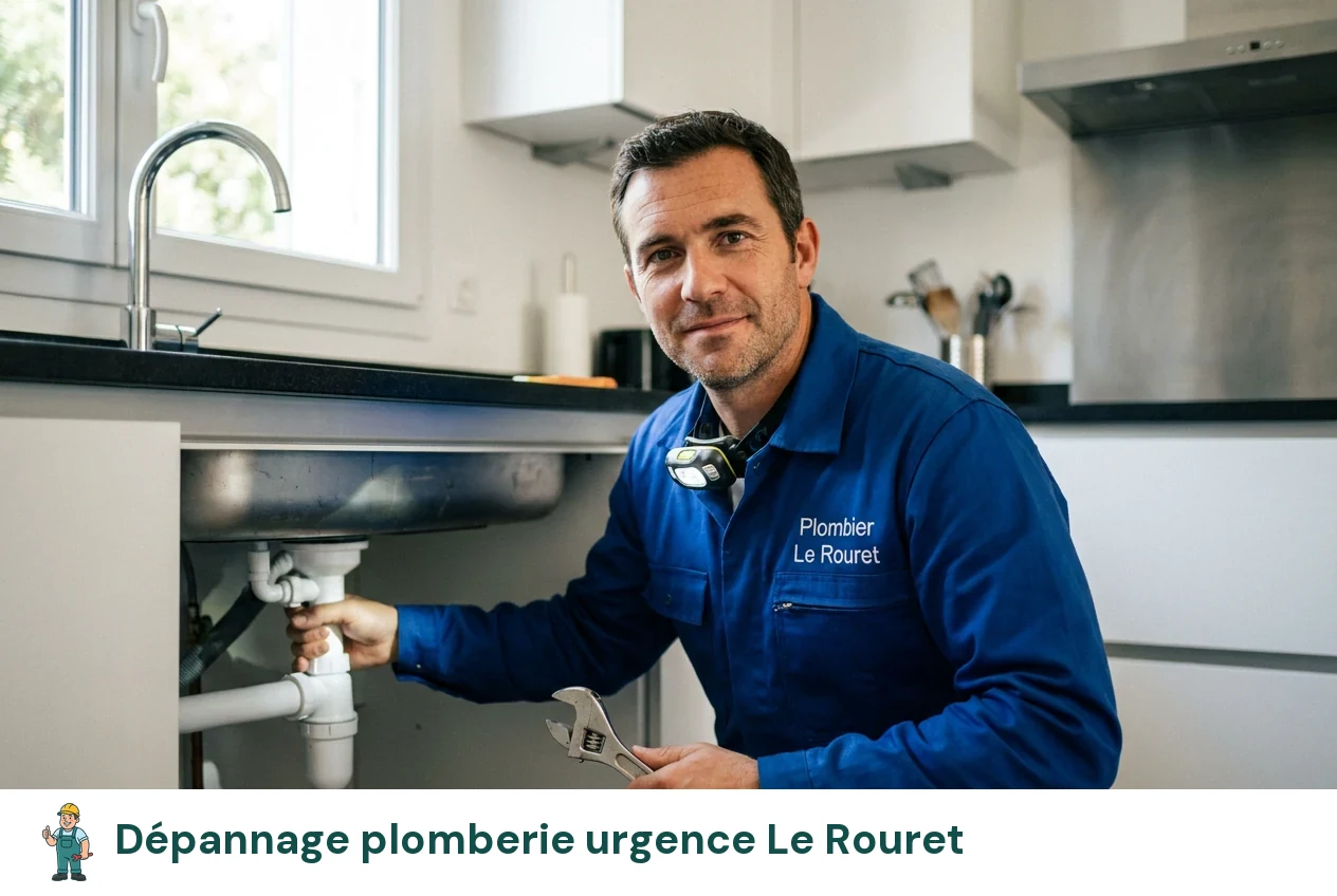 Dépannage plomberie urgence à Le Rouret