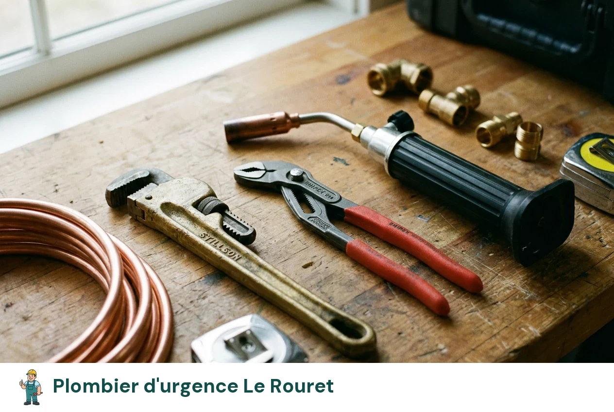 Plombier d'urgence à Le Rouret