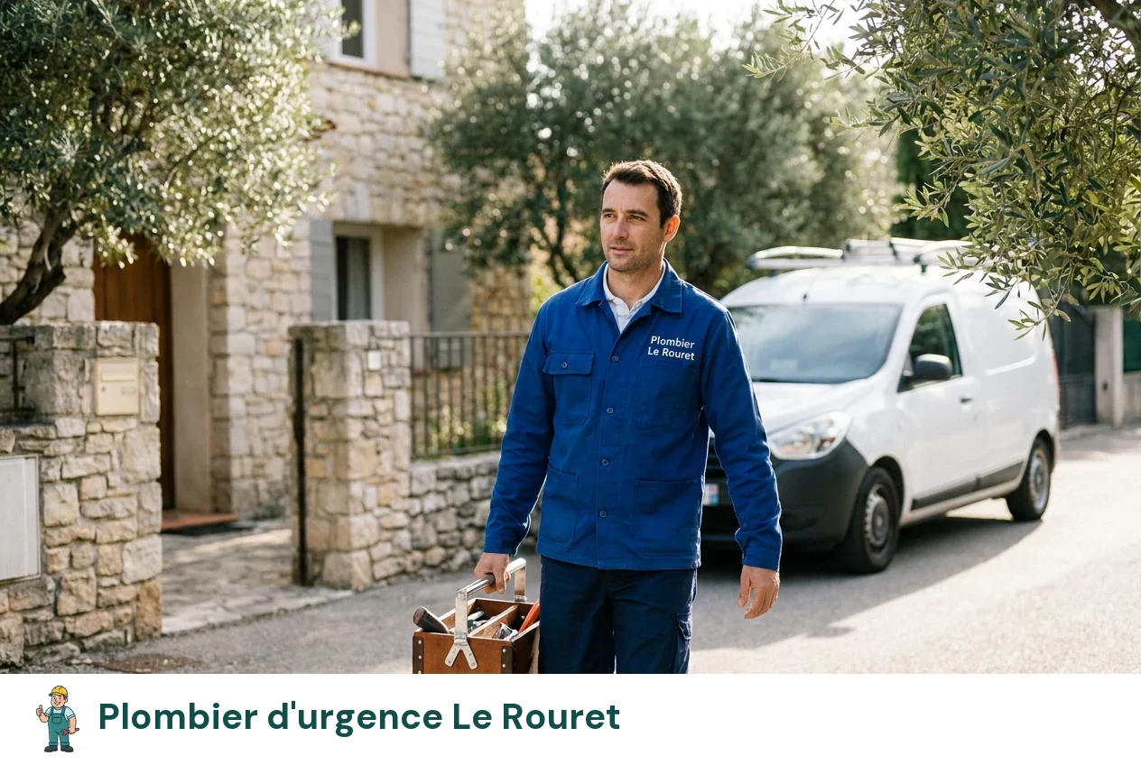 Plombier d'urgence à Le Rouret