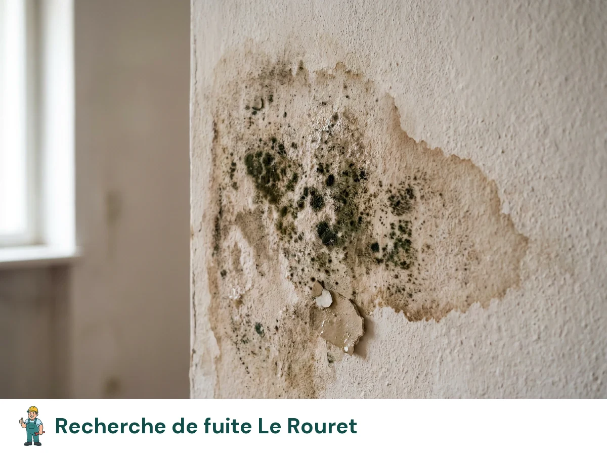 Recherche de fuite à Le Rouret