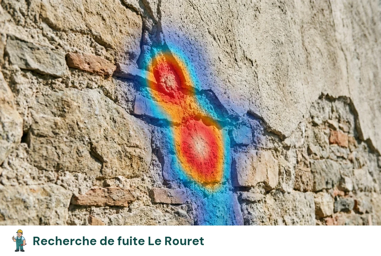 Recherche de fuite à Le Rouret