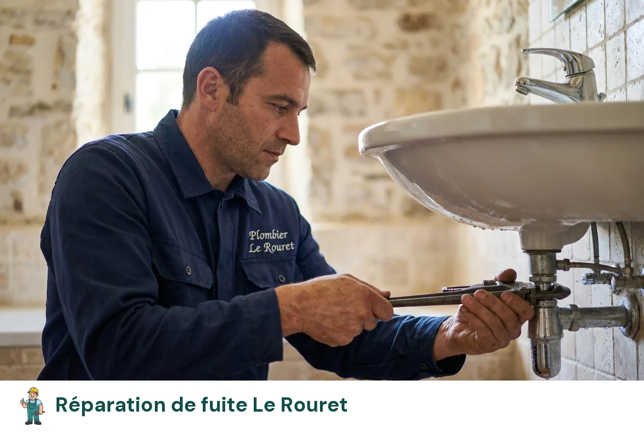 Réparation de fuite à Le Rouret